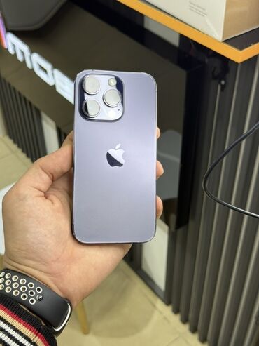 Адаптеры: IPhone 14 Pro, 128 ГБ, Deep Purple, Face ID