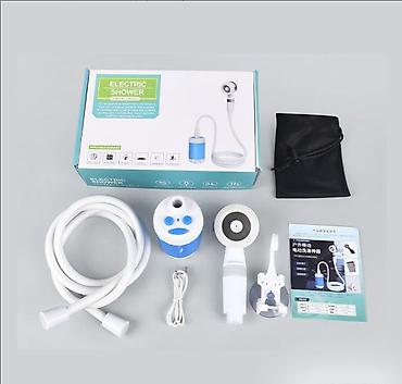 ручной аристон: Походный переносной душ с аккумулятором Electric Shower Душ необходим — 6