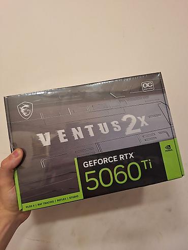 rtx 3090 ti: Videokart MSI GeForce RTX 5060 Ti, 8 GB, Yeni — 1