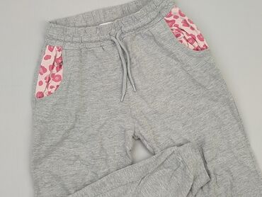 szara długa sukienka letnia: Sweatpants, VRS, 8 years, 122/128, condition - Good