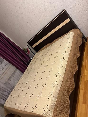 Yataq otağı dəsti - Komplekt: ikinəfərlik çarpayı və 3 qapılı paltar