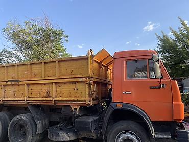 Другая сельхозтехника: КамАЗ 53215 евро 2 самосвал, оранжевая кабина — 4