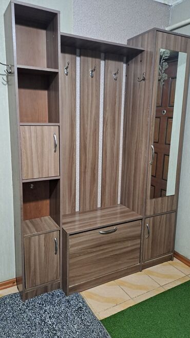 мебель для прихожей банкетки: Гарнитур для прихожей, Б/у, Шкаф, Комод, Трюмо, МДФ, Самовывоз