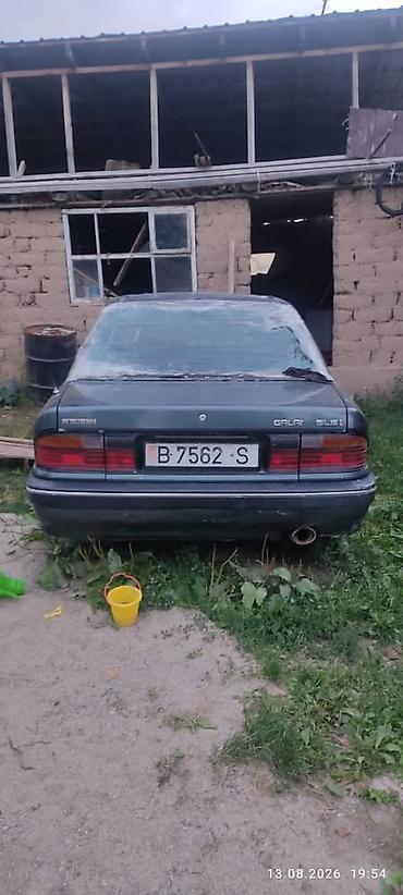 Унаа: Mitsubishi Galant: 1988 г., 2 л, Кол менен иштөөчү, Бензин, Седан — 3