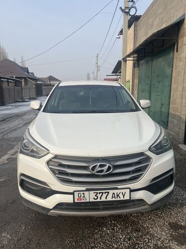 Hyundai: Hyundai Santa Fe: 2016 г., 2.4 л, Автомат, Бензин, Кроссовер