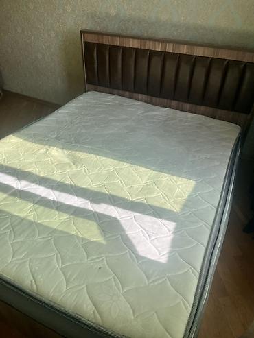 matras üzlüyü: İşlənmiş, İkinəfərlik çarpayı, Bazalı, Matras ilə, Siyirməsiz — 2