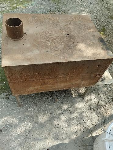 seyf demir: Metal soba/peç - Material: qalın metaldan hazırlanmış, qaynaqla — 1