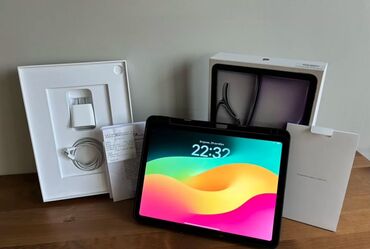 ноутбуки купить: Планшет, Apple, эс тутум 128 ГБ, 10" - 11", Wi-Fi, Колдонулган, Классикалык түсү - Боз