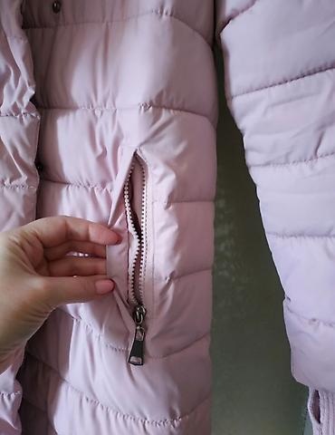 big xxl: Пуховик, Длинная модель, С капюшоном, 3XL — 3