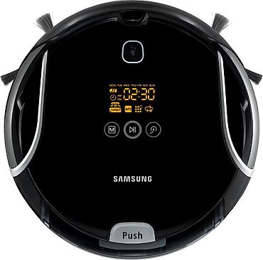 dm trimeri: Samsung robotski usisivač – crni, sa digitalnim LED ekranom i dodirnim — 1
