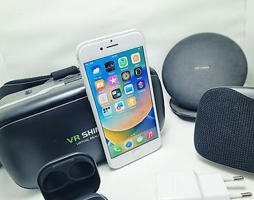 Apple iPhone: IPhone 8, Б/у, 64 ГБ, Белый, Кабель, 100 % — 15