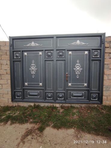 Həyət darvazaları: Yeni Dəmir Həyət darvazası, Yana açılan, 3 m, Mexaniki, Qapı ilə, Kredit yoxdur, Ödənişli quraşdırma, Rayonlara çatdırılma, Ödənişli çatdırılma -da lalafo.az — 12 Həyət darvazaları: Yeni Dəmir Həyət darvazası, Yana açılan, 3 m, Mexaniki, Qapı ilə, Kredit yoxdur, Ödənişli quraşdırma, Rayonlara çatdırılma, Ödənişli çatdırılma — 12