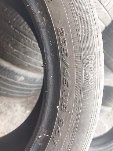 шины 235 45 r18: Шины 235 / 45 / R 18, Лето, Б/у, Пара, Легковые, Корея, Bridgestone — 1