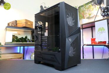 Masaüstü kompüterlər və iş stansiyaları: Msi Mag Forge 100R Gaming Case 🔸mid-tower 🔸atx / micro-atx / mini-itx — 8