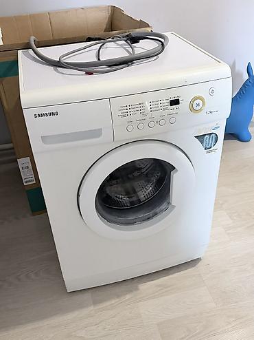 2 t: Б/у стиральная машина, продается за 5 тыс сом, самовывоз — 1