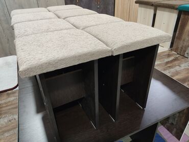 Кухонные столы и стулья: Кухонный стол и стул, Новый, Бесплатная доставка, цвет - Бежевый — 14