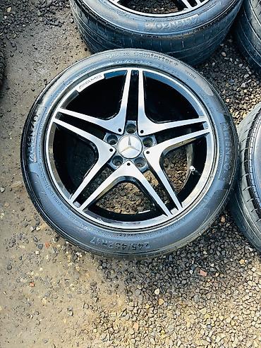 Disk təkərlər: İşlənmiş Disk təkər AMG 245 / 45 / R 17, 5 Boltlu — 4