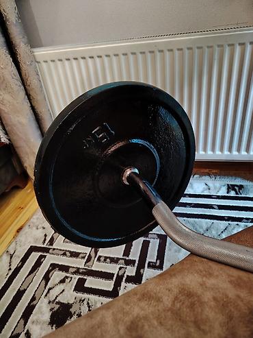 Ştanqlar və ştanq diskləri: Ştanq, Çəki: 60 kq — 6