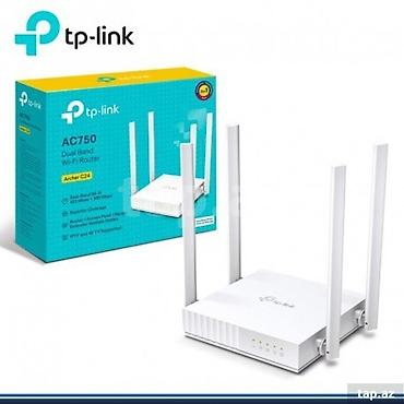 TP-Link Archer C24 (AC750) Dual-Band Wi‑Fi Router - Simsiz standart