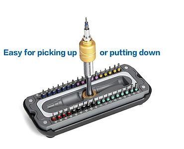 Охотничьи ножи: Профессиональная отвертка с подшипником и набором бит из — 6