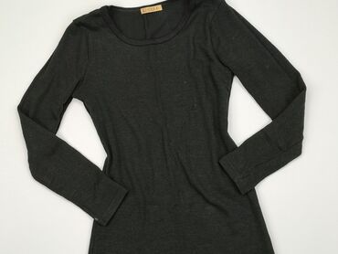 bluzki czarne długi rękaw: Блуза жіноча, L, стан - Дуже гарний