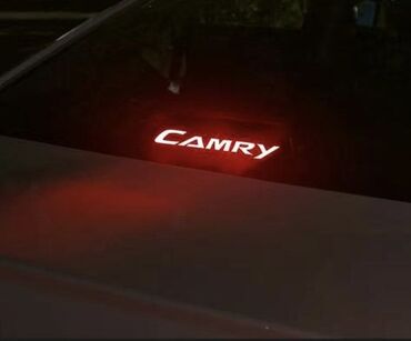 наклейка на лобовое: Световая наклейка на Camry . Задний фонарь