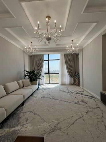 иссык куль недвижимость: 2 комнаты, 86 м², Элитка, 12 этаж, Евроремонт