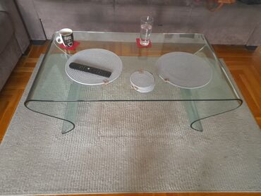 stilski namestaj pozarevac: Club tables, Rectangle, Glass, Used