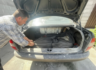 Audi: Audi 100: 1994 г., 2.3 л, Механика, Газ — 2