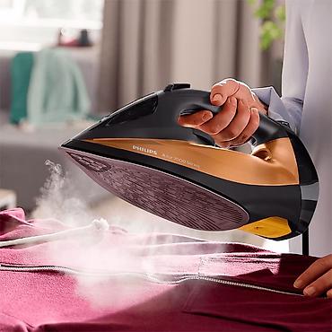 утюг philips azur: Утюг Philips, Паровой, Нержавейка, Противокапельная система, Автоотключение, Вертикальное отпаривание — 3