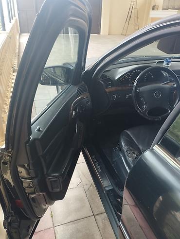 mersedes saat: Mercedes-Benz S-Class: 3.2 l | 2002 il Sedan — 7
