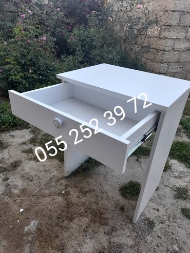 стол кухонный из дерева: Прямой стол, Без стула, Без полок, С выдвижными ящиками, Азербайджан, MDF