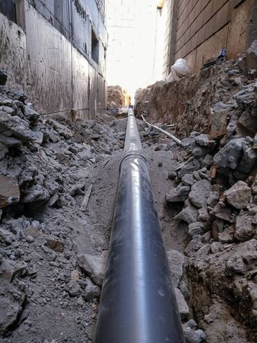 Канализационные работы: Копаем септик и колодцы, траншеи канализации и под водопроводный — 12