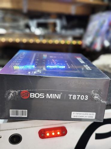red mini a8 android: BOS-MINI T8703 — автомобильная мультимедийная магнитола с сенсорным — 2