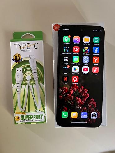 ventilator tap az: Redmi 12, 128 GB, rəng - Qara, Sensor, Face ID — 4