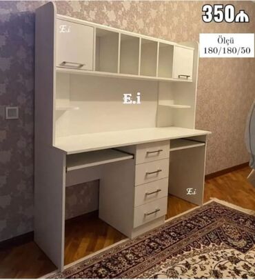 Divan və masa dəstləri: Kompüter masası, Açılmayan, Künc masa