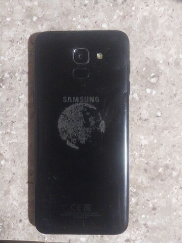 irsad samsung a51: Samsung Galaxy A6, 64 GB, rəng - Qara, Qırıq, Düyməli, Barmaq izi