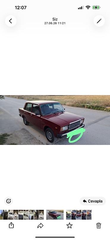 vaz 2107 2017: VAZ 2107, bord rəngdə sedan Texniki xüsusiyyətlər: - Korpus: 4 qapılı — 4