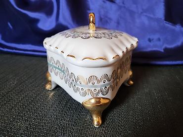 Kutije za odlaganje: Satula jugoporcelan Titov Veles iz 70ih.god. Porcelanska — 6