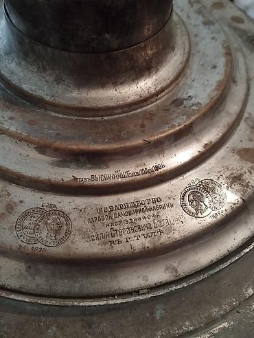 samovar tula: Старинный самовар, 1896 год, Медь, Состояние: Отличное — 2