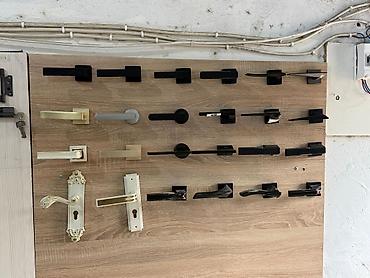 Qapı dəstəkləri: Qapı dəstəyi və kilid komplekti Məhsul təsviri: - Daxili və giriş — 5