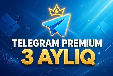 [ 🔥 ] TELEGRAM PREMIUM — 3 AY Əgər hesabınızda artıq aktiv Telegram