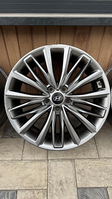 руль грандеур: Литые Диски R 19 Hyundai, Комплект, отверстий - 5, Б/у — 9