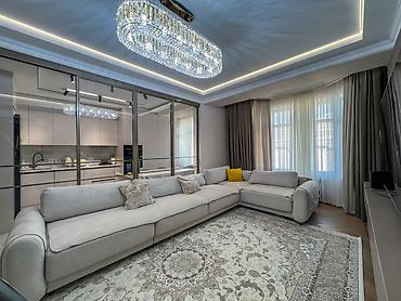 11: 3 комнаты, 122 м², Ак-Кеме Элитка, 11 этаж, Евроремонт — 1