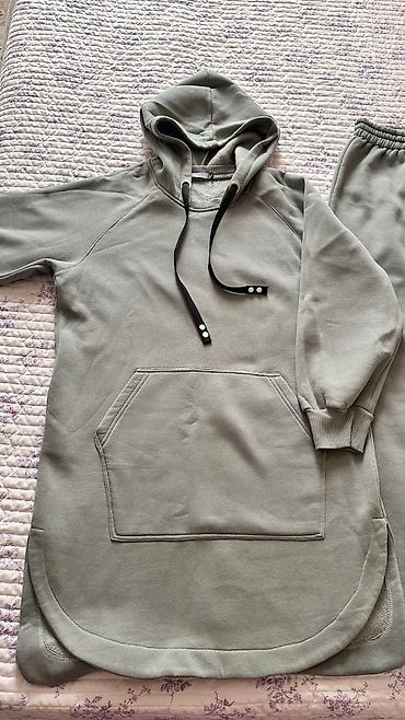 stone island: Свитшот, На флисе, Парный набор, Удлиненная модель, Made in KG, Б/у, XL — 3