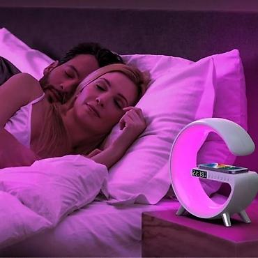 Другие аксессуары для мобильных телефонов: Беспроводная Bluetooth Колонка с беспроводной зарядкой и лампой GADGET — 10