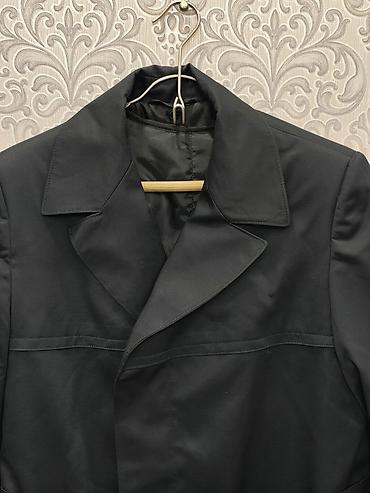 короткое пальто: Мужской плащ, XL, 2XL, 3XL, Gant, Новый, цвет - Черный, Самовывоз — 1