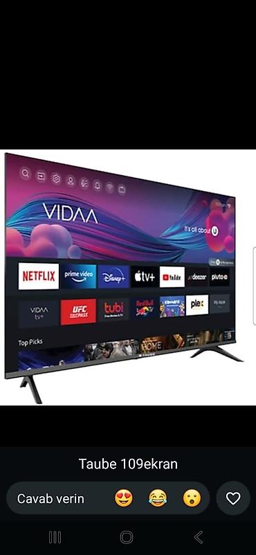 110 ekran smart tv: Taube smart televizor – 109 sm internet var krosnu var 250m kod nika — 1