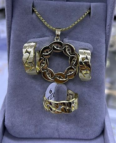 Наборы украшений: 🔥🔥🔥Бижутерия🔥🔥🔥 Элегантный ювелирный набор Pandora с розовыми камнями — 5