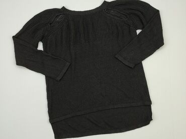 czarne spódniczka ze spodenmaki: Sweter, XL, stan - Dobry